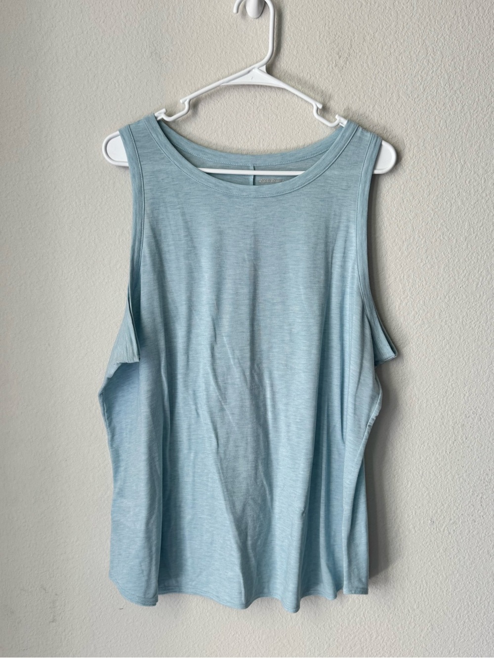 Eddie Bauer Light Blue Scoop Neck Tank‎ Top